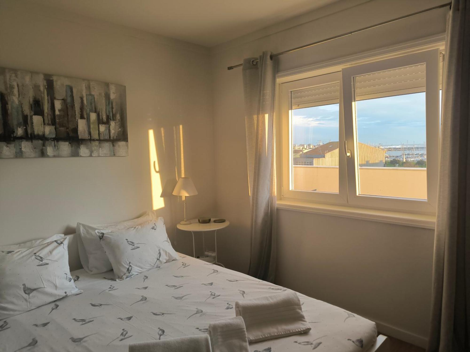 Appartamento Harbour Views Penthouse Póvoa de Varzim Camera foto
