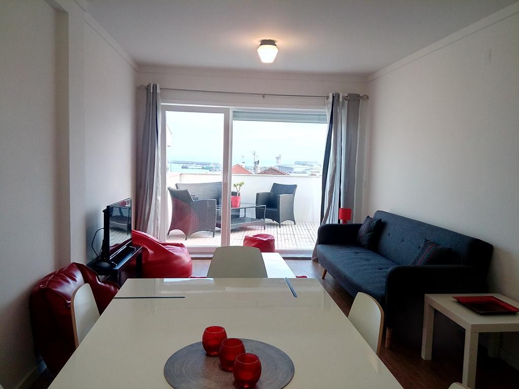 Appartamento Harbour Views Penthouse Póvoa de Varzim Esterno foto